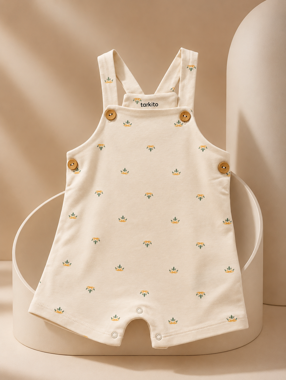 Patterned Strap Romper